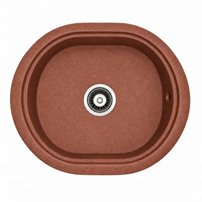 Гранітна мийка Adamant CIRCUM Terra-cotta