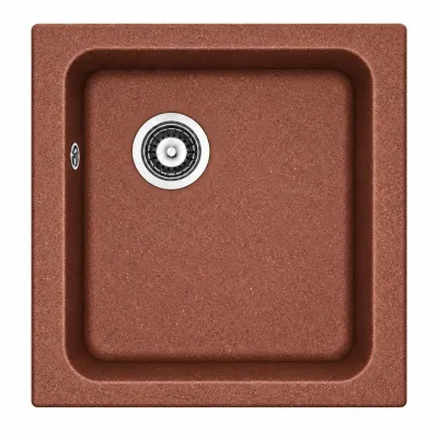 Гранітна мийка Adamant COMPACTA Terra-cotta