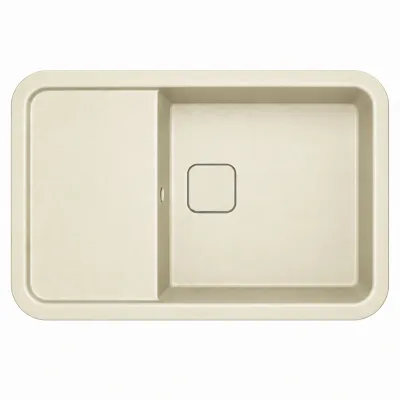 Гранітна мийка Adamant EXISTENCE Ivory