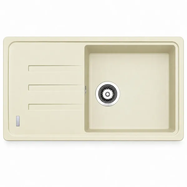 Гранітна мийка Adamant SLIM LONG Ivory